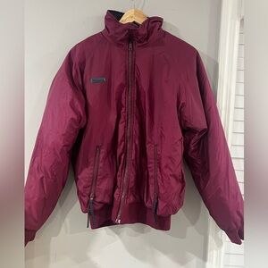 Columbia Maroon and Black Jacket